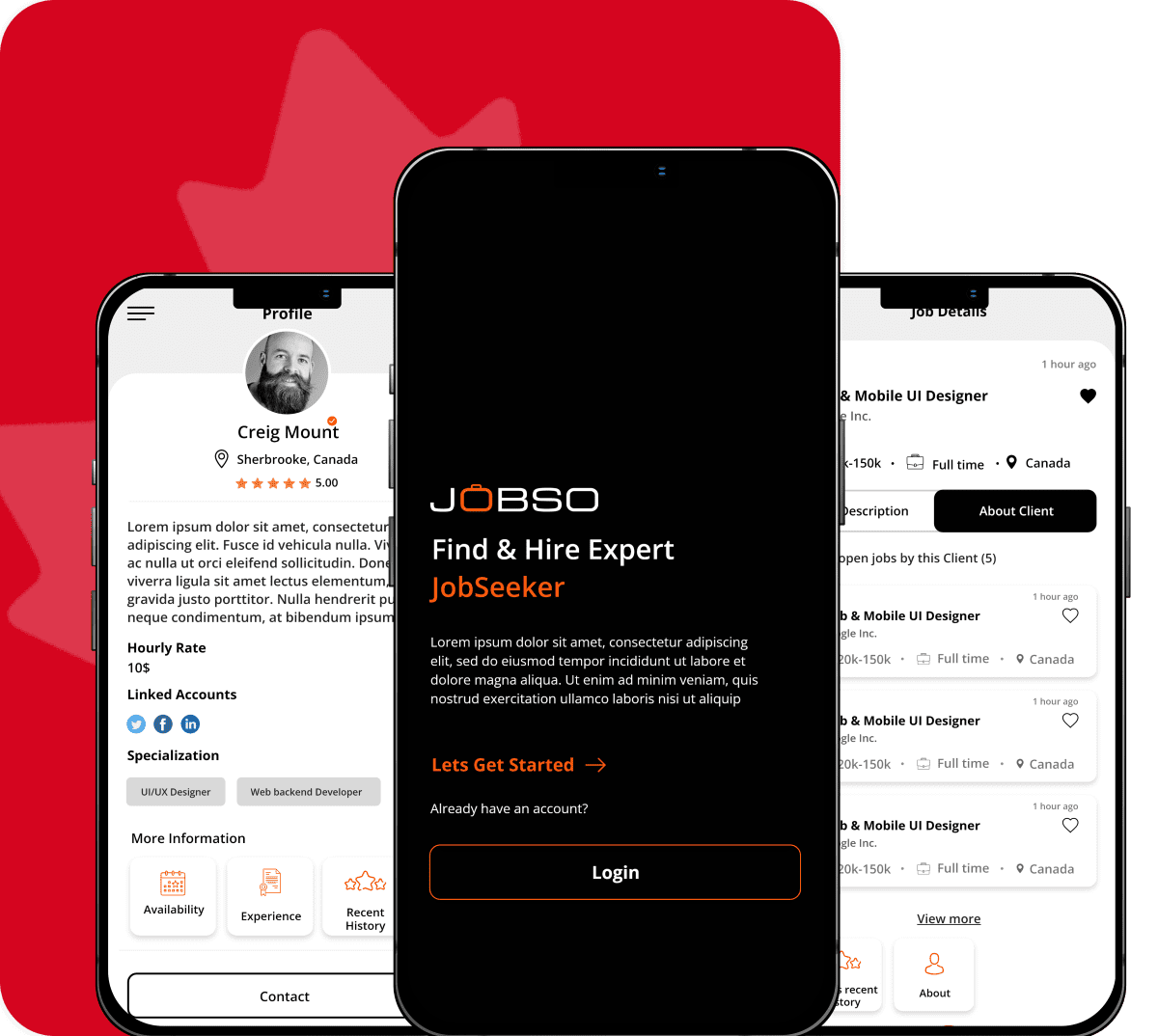 Jobso Mobile App