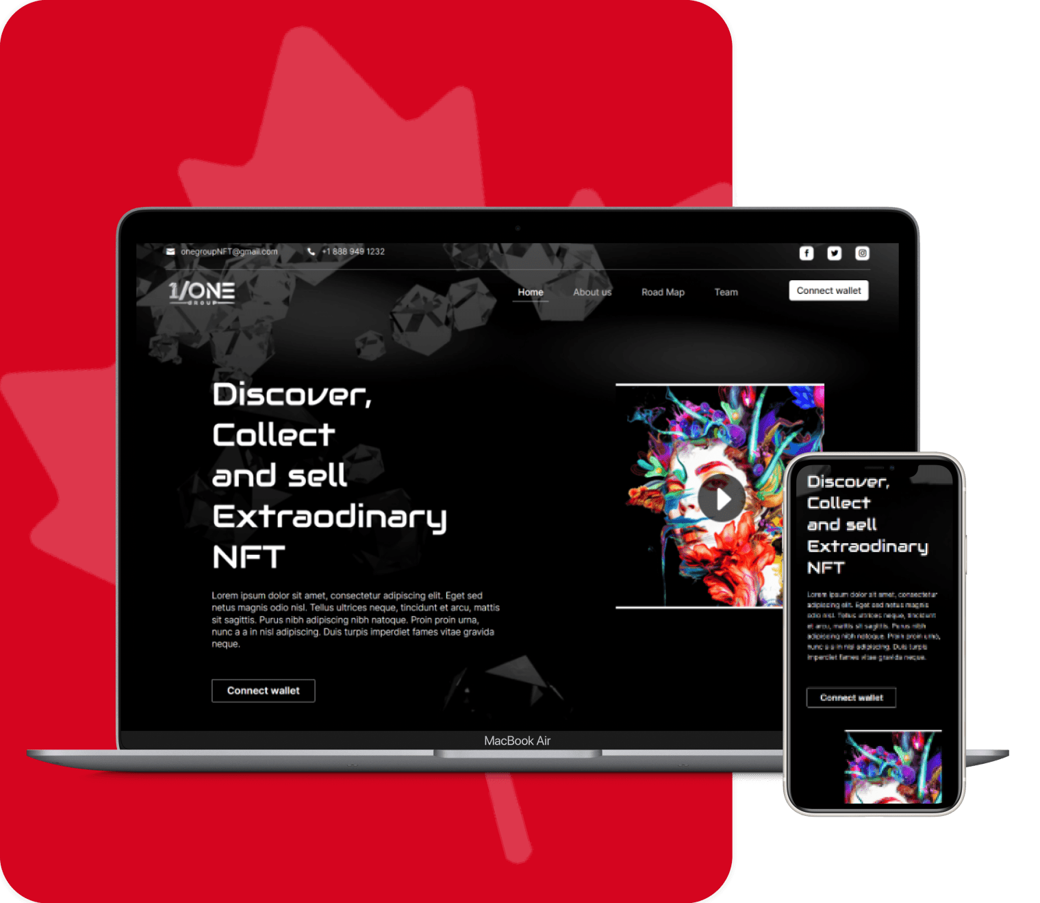 ONE a project done by Canadian software agency