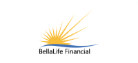 Bellalife financial Logo a company collaborated with Canadian software agency