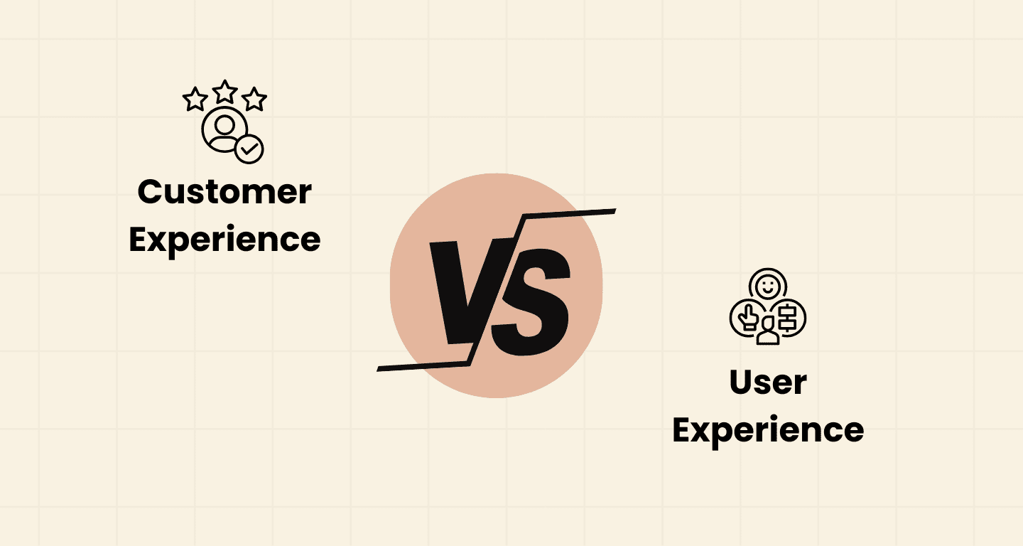 Customer Experience vs. User Experience