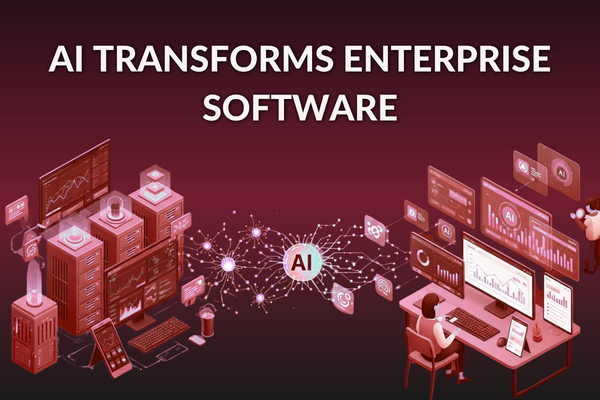 AI transforming enterprise software dashboards and workflows