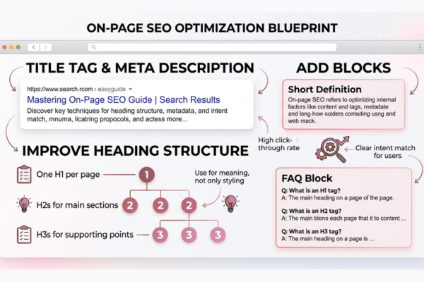 WordPress on-page SEO optimization strategy
