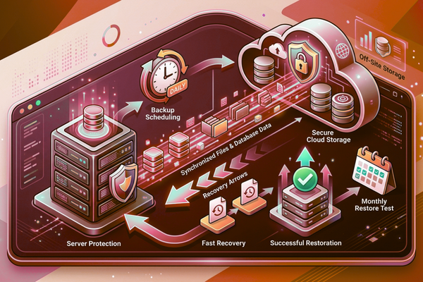 WordPress backup and disaster recovery