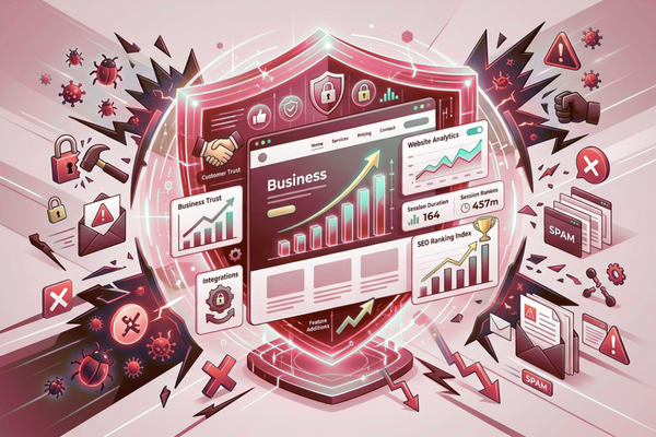 WordPress security threats affecting business websites