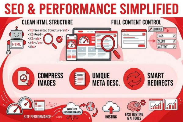 Website SEO and performance optimization across desktop, tablet, and mobile devices