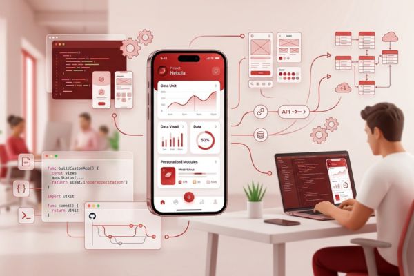 Custom mobile app development built from scratch